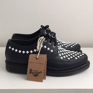 Studded DOC MARTENS. Brand new w/ tags.